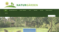 Desktop Screenshot of naturgarden.no