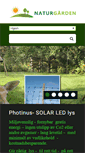 Mobile Screenshot of naturgarden.no